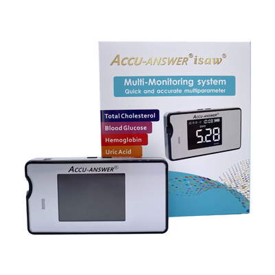 Huis Eenvoudige 4 in 1 multi-Controleert Totale Urine Zure de Glucosemeter lbm-01 van de Cholesterolhemoglobine